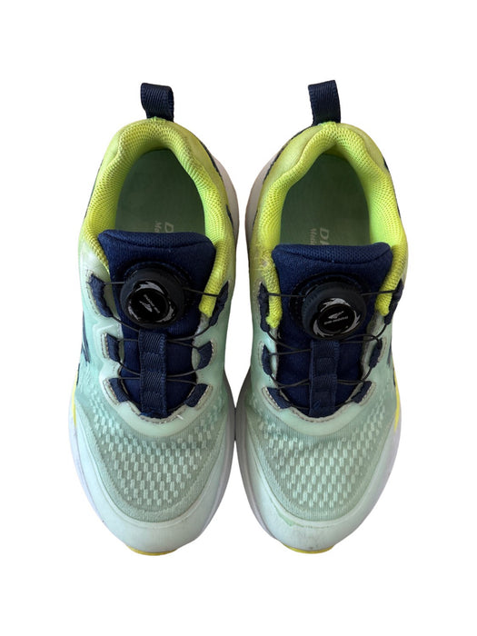 A Green Sneakers from Dr. Kong in size 6T for boy. (Front View)