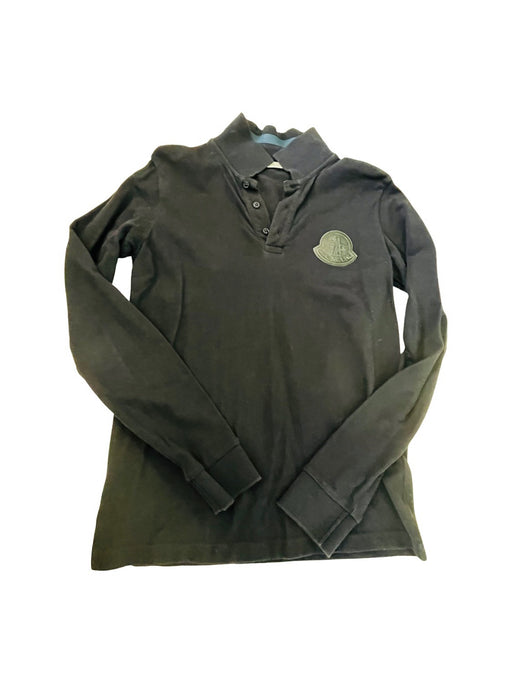 A Blue Long Sleeve Shirts from Moncler in size 14Y for neutral. (Front View)