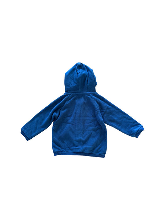 A Blue Hooded Sweatshirts from Petit Bateau in size 12-18M for neutral. (Back View)