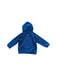 A Blue Hooded Sweatshirts from Petit Bateau in size 12-18M for neutral. (Back View)