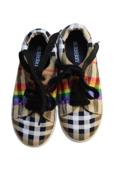 A Multicolour Sneakers from Burberry in size 5T for neutral. (Back View)
