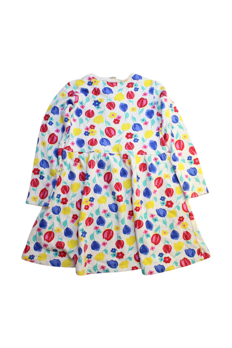 A Multicolour Long Sleeve Dresses from Mou JonJon in size 6T for girl. (Back View)