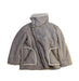 A Grey Coats from Comme Ça Fille in size 5T for girl. (Front View)