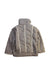 A Grey Coats from Comme Ça Fille in size 5T for girl. (Back View)