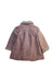 A Pink Coats from Nanos in size 4T for girl. (Back View)