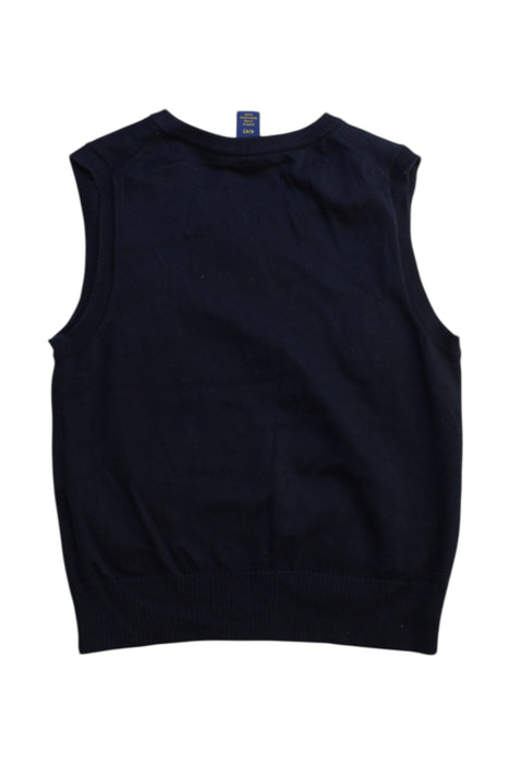 A Navy Sweater Vests from Polo Ralph Lauren in size 4T for boy. (Back View)
