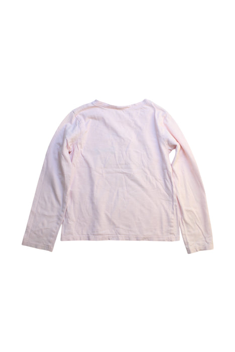 A Pink Long Sleeve T Shirts from Billieblush in size 6T for girl. (Back View)