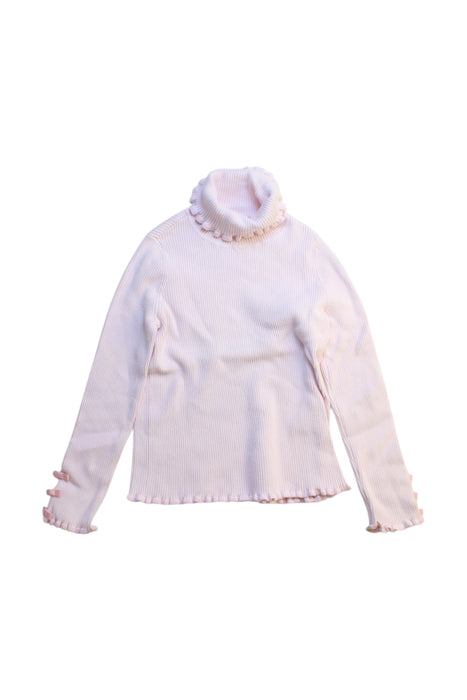 A Ivory Long Sleeve Tops from Nicholas & Bears in size 4T for girl. (Front View)
