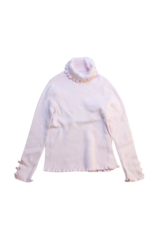 A Ivory Long Sleeve Tops from Nicholas & Bears in size 4T for girl. (Front View)