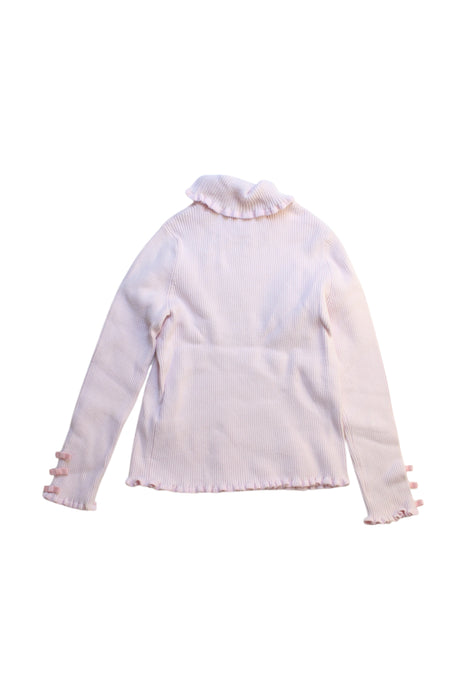 A Ivory Long Sleeve Tops from Nicholas & Bears in size 4T for girl. (Back View)