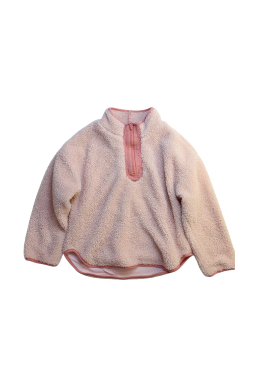 A Peach Crewneck Sweatshirts from Moody Tiger in size 5T for girl. (Front View)