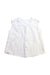 A White Sleeveless Shirts from Sunset Limonade in size 6T for girl. (Front View)