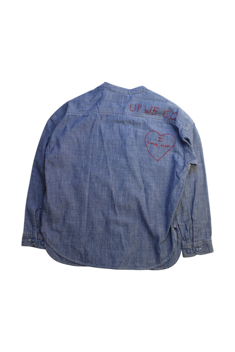 A Blue Long Sleeve Shirts from Denim Dungaree in size 10Y for neutral. (Back View)