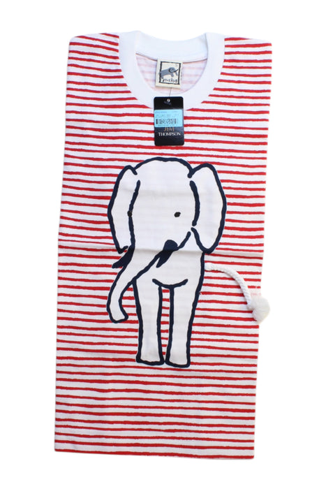 A Red Long Sleeve Tops from Jim Thompson in size 6T for boy. (Front View)