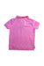 A Pink Short Sleeve Polos from Polo Ralph Lauren in size 3T for girl. (Back View)