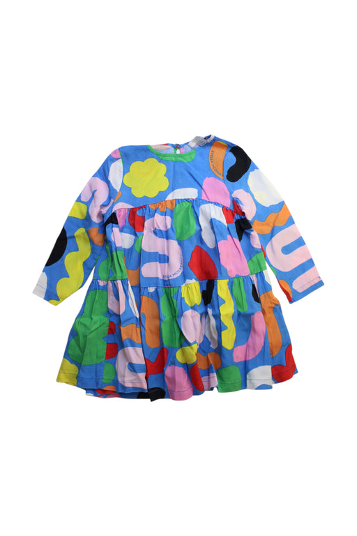 A Multicolour Long Sleeve Dresses from Stella McCartney in size 4T for girl. (Front View)