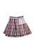 A Multicolour Short Skirts from Thom Browne in size 8Y for girl. (Front View)