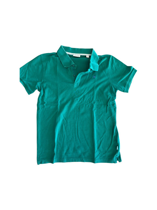 A Teal Short Sleeve Polos from Scotch & Soda in size 14Y for neutral. (Front View)