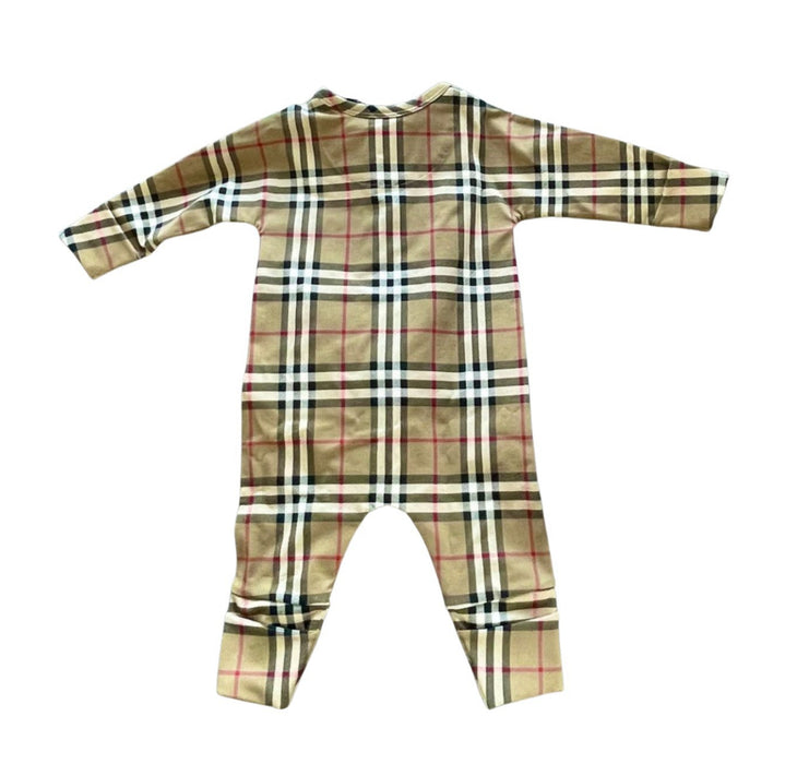 A Beige Overall Sets from Burberry in size 0-3M for neutral. (Back View)