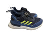 A Blue Sneakers from Adidas in size 6T for neutral. (Back View)