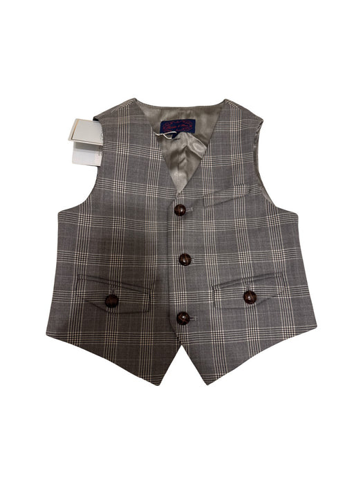 A Grey Suit Vests from Nicholas & Bears in size 2T for boy. (Front View)