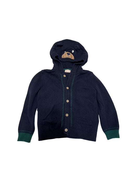 A Navy Buttoned Sweatshirts from Chicco in size 12-18M for neutral. (Front View)