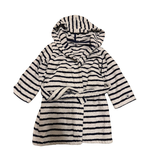 A White Sleepwear Bathrobes from Petit Bateau in size 3T for neutral. (Front View)