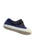 A Navy Flats from Jacadi in size 12-18M for girl. (Front View)