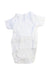 A White Short Sleeve Bodysuits from Petit Bateau in size 3-6M for neutral. (Back View)