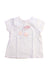 A White Short Sleeve T Shirts from Bonpoint in size 3-6M for girl. (Front View)