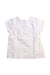 A White Short Sleeve T Shirts from Bonpoint in size 3-6M for girl. (Back View)