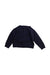 A Black Cardigans from Jacadi in size 6-12M for girl. (Back View)