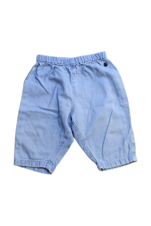 A Blue Bloomers from Petit Bateau in size 3-6M for neutral. (Front View)