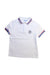 A White Short Sleeve Polos from Jacadi in size 8Y for boy. (Front View)