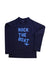 A Navy Rash Guards from Seed in size 6T for boy. (Front View)