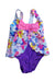 A Multicolour Swimsuits from Arena in size 2T for girl. (Front View)