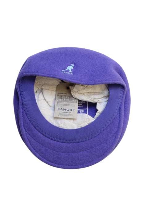 A Purple Winter Hats from Kangol in size 4T for girl. (Back View)