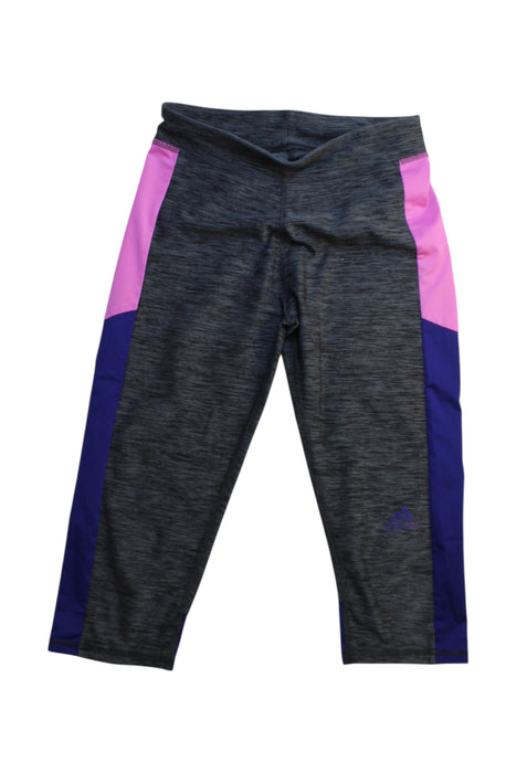 A Multicolour Active Pants from Adidas in size 10Y for girl. (Front View)