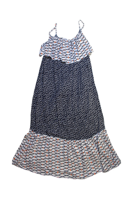 A Multicolour Sleeveless Dresses from Anko in size 10Y for girl. (Back View)