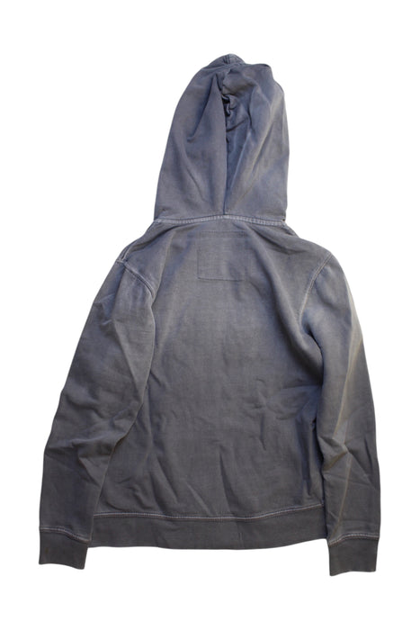 A Grey Zippered Sweatshirts from Joe's Jeans in size 6T for girl. (Back View)
