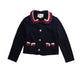 A Navy Blazers from Gucci in size 5T for girl. (Front View)
