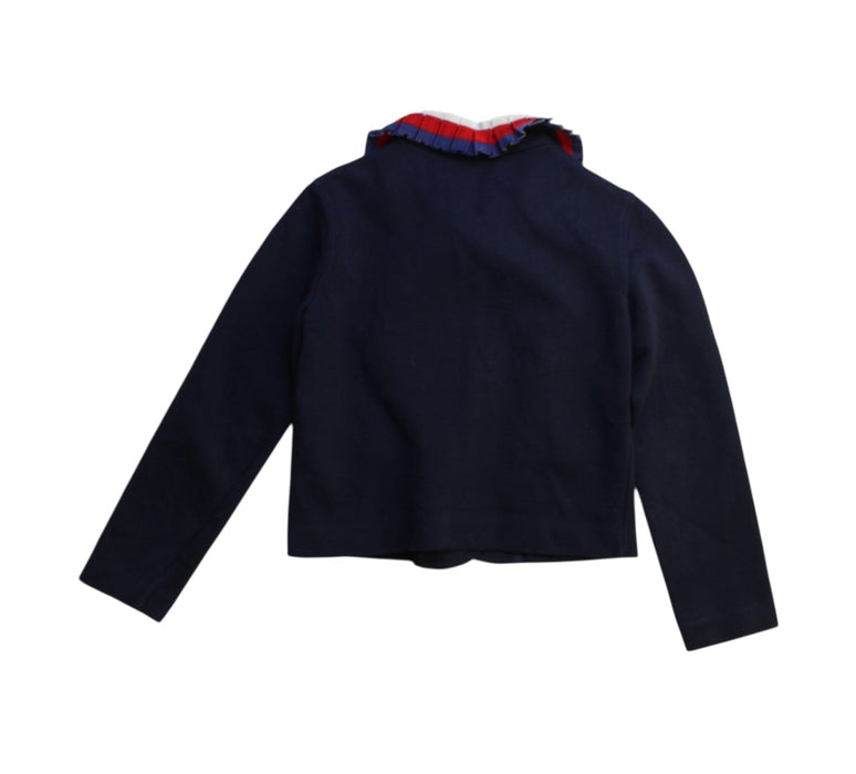 A Navy Blazers from Gucci in size 5T for girl. (Back View)