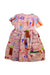 A Multicolour Short Sleeve Dresses from Dolce & Gabbana in size 4T for girl. (Back View)