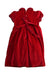 A Red Short Sleeve Dresses from Siola in size 8Y for girl. (Back View)