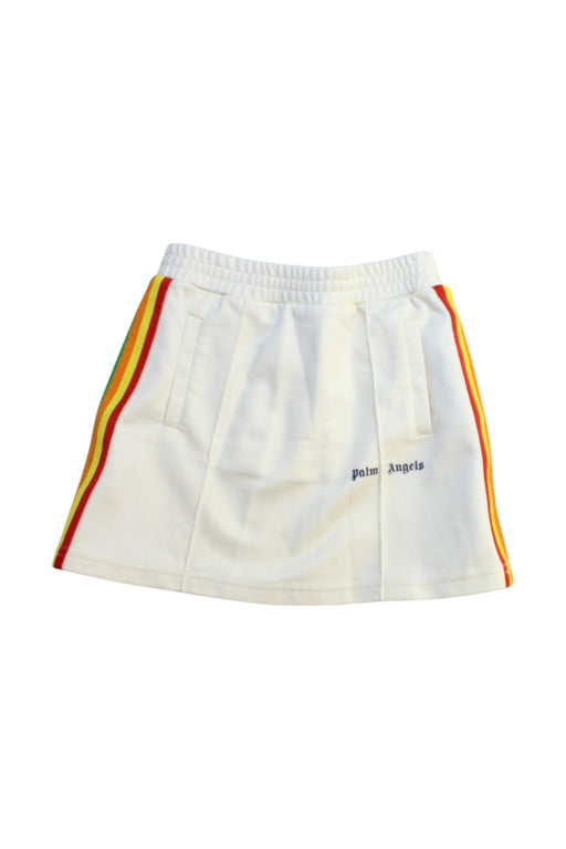 A White Short Skirts from Palm Angels in size 8Y for girl. (Front View)