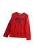 A Red Long Sleeve T Shirts from Givenchy in size 8Y for boy. (Front View)