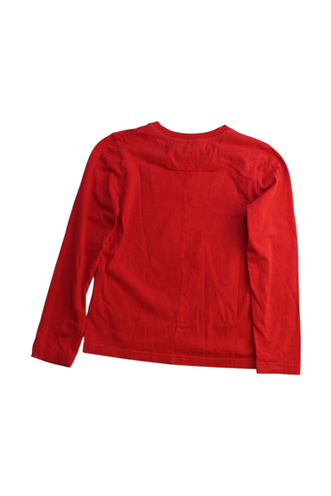A Red Long Sleeve T Shirts from Givenchy in size 8Y for boy. (Back View)