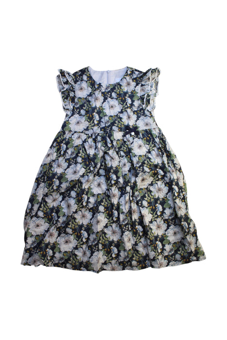 A Multicolour Sleeveless Dresses from Tartine et Chocolat in size 8Y for girl. (Front View)