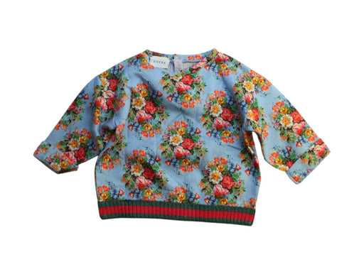 A Multicolour Long Sleeve Tops from Gucci in size 18-24M for girl. (Front View)