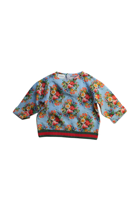 A Multicolour Long Sleeve Tops from Gucci in size 18-24M for girl. (Front View)
